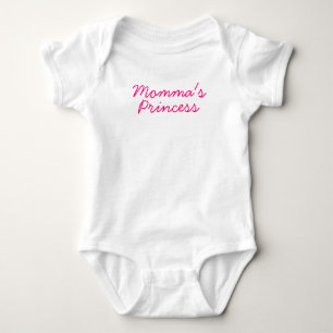 Momma"s Princess Baby Bodysuit