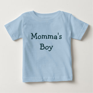 Momma's Boy Baby T-Shirt