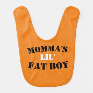 Momma's Lil Fat Boy Bib