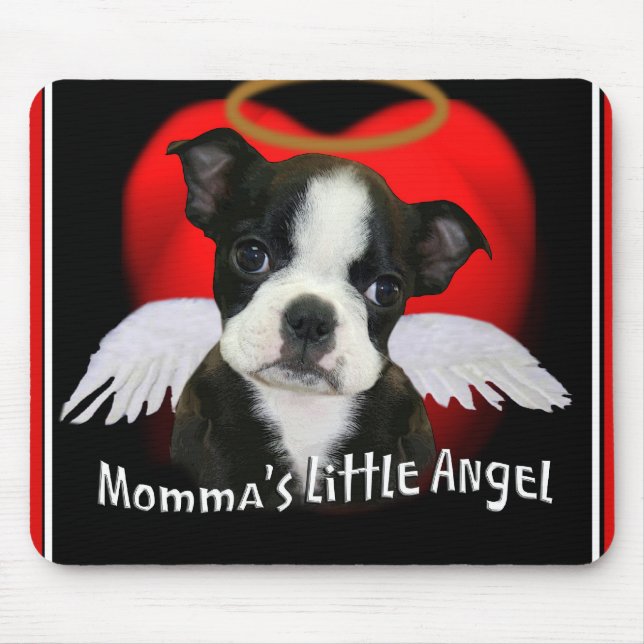 Momma's Little Angel Mouse Mat (Front)