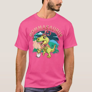 Mommasaurus Shirt Momma Saurus Dinosaur T Rex Cu