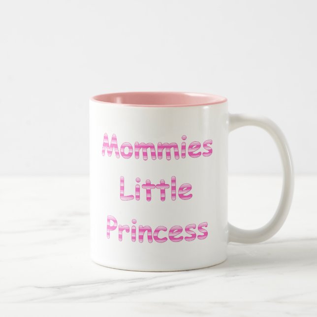 Mommies Little Princess Two-Tone Coffee Mug (Right)