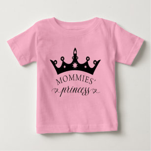 Mommies' Princess Baby Tutu Lesbian Parents Baby T-Shirt
