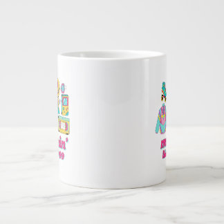 Mommin' Like It's 1999 - Funny Y2K Mum Gift Large Coffee Mug