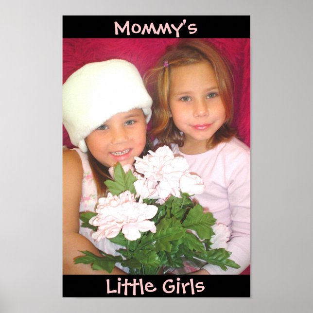 Mommmys little girls poster (Front)