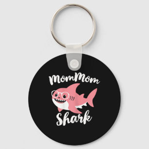 Mommom Shark Mother's Day Grandma Funny Mum-mum Key Ring