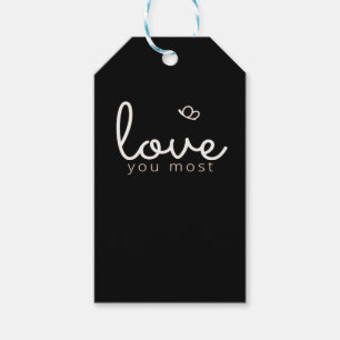 Mommy And Me Love You More Sweet Family Style Gift Tags