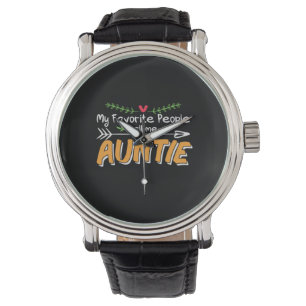 Mommy Art Favorite People Call Me Auntie Watch