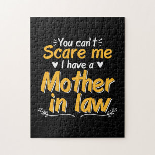 Mommy Art I Have A Mother In Law Jigsaw Puzzle