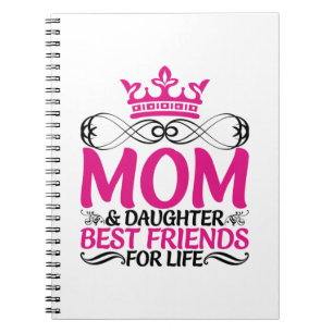 Mommy Art Mom And Daughter Best Friends Notebook