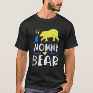 Mommy Bear Family Matching Down Syndrome Awareness T-Shirt
