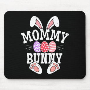 Mommy Bunny Happy Easter Day Matching Family Easte Mouse Mat