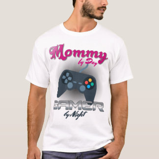 Mommy by Day, Gamer by Night Men's Cut Tee