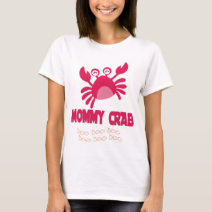 "MOMMY CRAB" Baby Daddy Matching Family CRAB T-Shirt