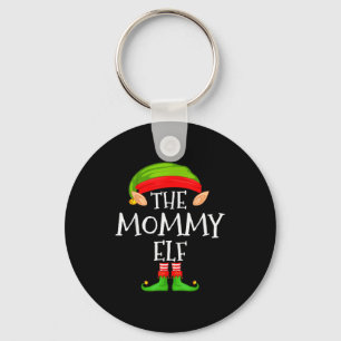 Mommy Elf Family Christmas Mommy Elf Sweater Match Key Ring