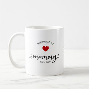Mommy Established Promoted To Mom Coffee Mug