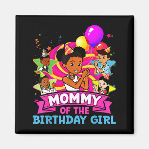 Mommy Of Birthday Girl Gracie Nk Doll Family Decor Magnet