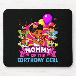 Mommy Of Birthday Girl Gracie Nk Doll Family Decor Mouse Mat