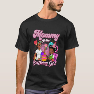 Mommy Of The Birthday Girl Gracie's Corner Birthda T-Shirt