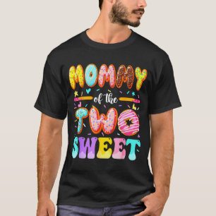 Mommy Of The Two Sweet Donut 2nd Birthday Girl T-Shirt