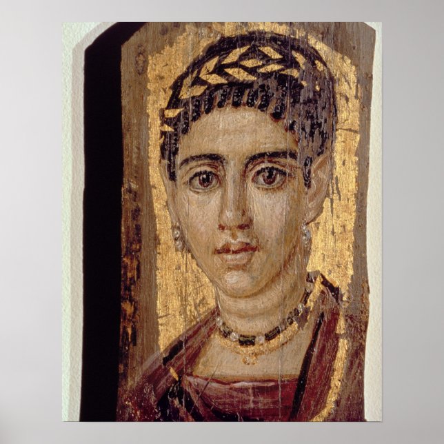 Mommy Portrait of a Woman, from Fayum, Romano-Egyp Poster (Front)