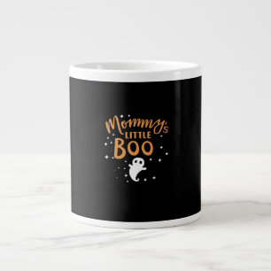 Mommy’s Little Boo - Happy Halloween Large Coffee Mug