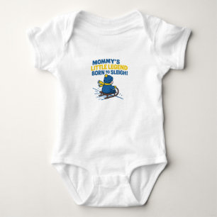 Mommy’s Little Legend – Born to Sleigh Baby Bodysuit