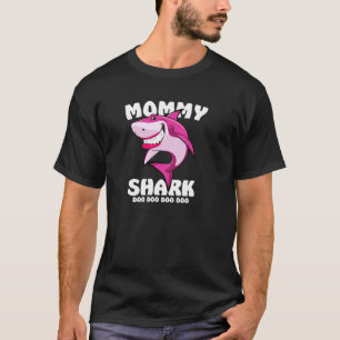 Mommy Shark Funny Mothers Day Gift for Kids Womens T-Shirt