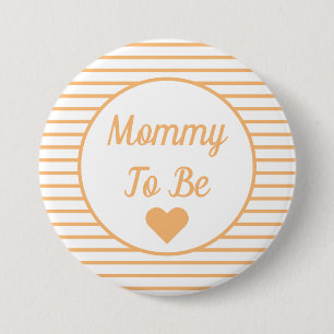 Mommy To Be Baby Shower Button