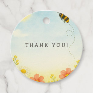 Mommy To Bee Gender Neutral Baby Shower Favor Tags