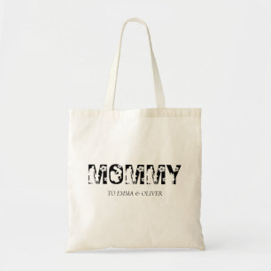 Mommy   Unique Mom Mother's Day Kids Names Tote Bag