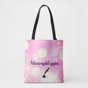 Mommyblogger design tote bag