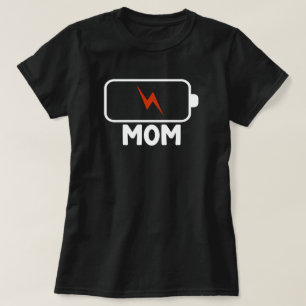 Mommy's Empty Battery Family Matching Women's T-Shirt