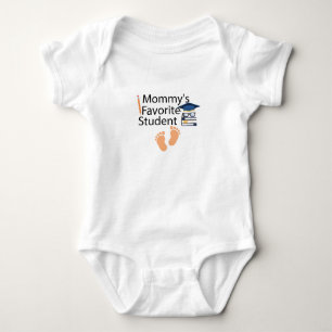Mommy's Favorite Student Teacher Baby, Funny's Baby Bodysuit