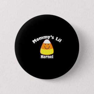 Mommy's Lil Kernel Candy Corn Halloween Pregnancy  6 Cm Round Badge