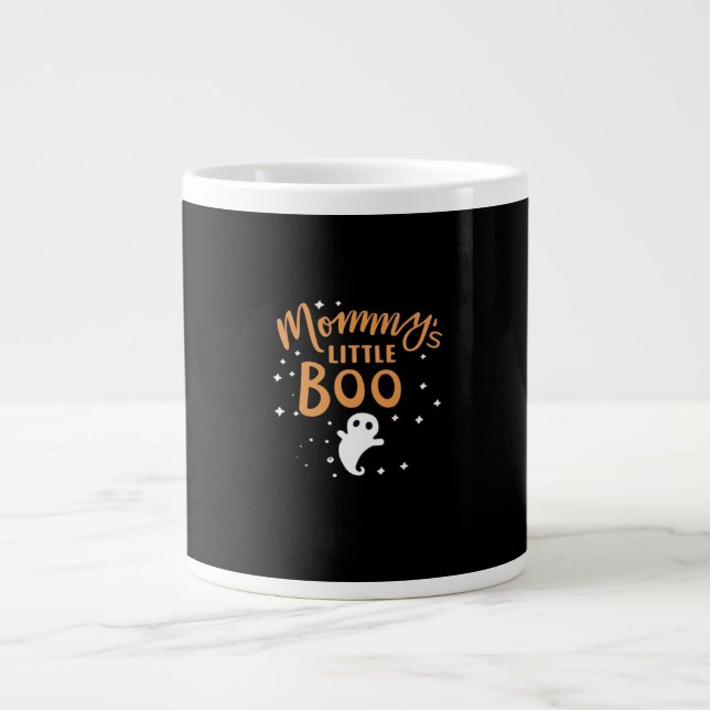 Mommys Little Boo Halloween Classic Design Large Coffee Mug (Front)