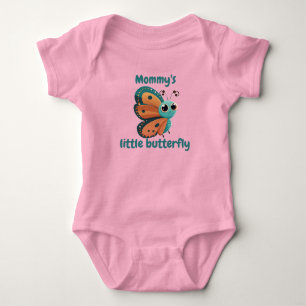 Mommy's little butterfly baby bodysuit