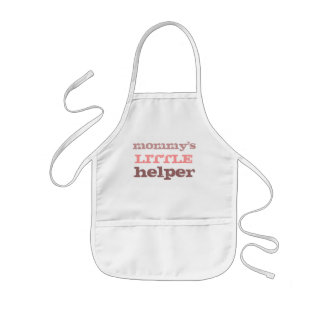 mommy's little helper kids apron girl