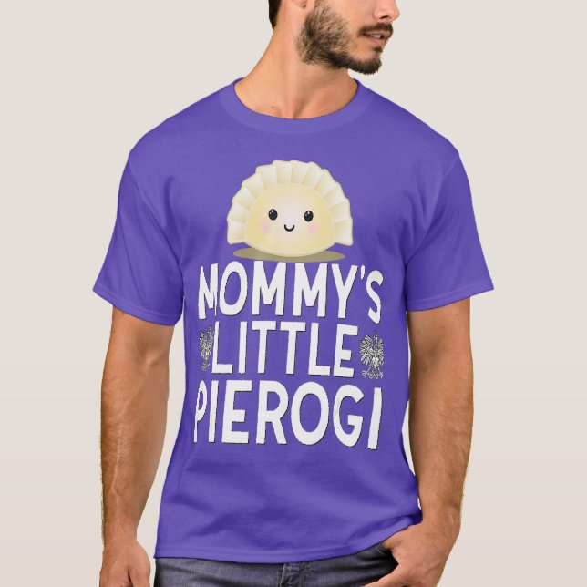 Mommys Little Pierogi  Kids Polish Pride Poland T-Shirt (Front)