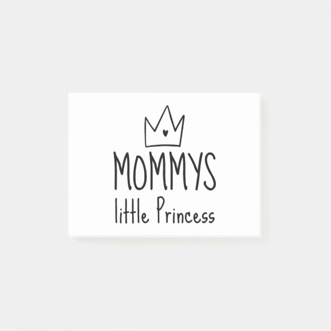 Mommys Little Princess Post-it Notes (Front)