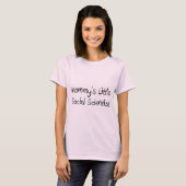 Mommys Little Social Scientist T-Shirt (Front Full)