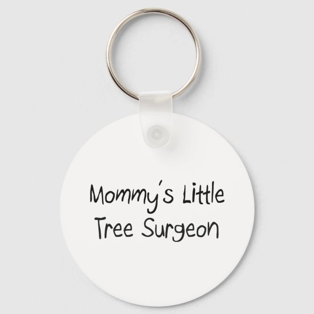 Mommys Little Tree Surgeon Key Ring (Front)