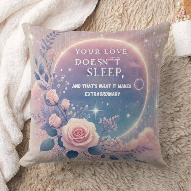 Mommy's Love AI art  Cushion (Blanket)