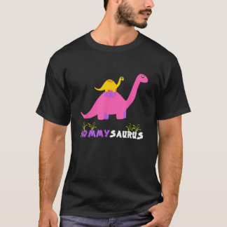 Mommysaurus Cute Mother Dinosaur Mummy Saurus Matc T-Shirt