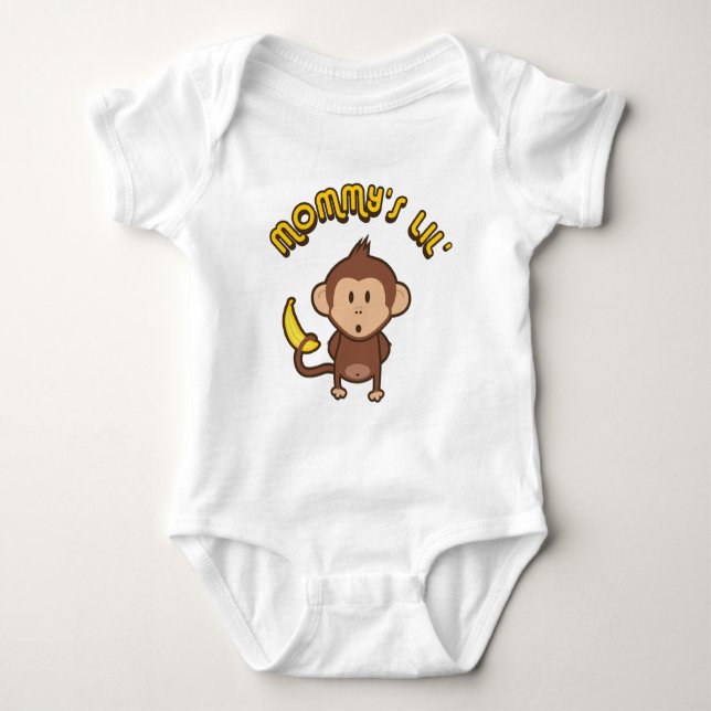 MommysLilMonkey Baby Bodysuit (Front)