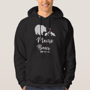 Momo Bear Sunflower Momo Floral Mothers Day 1 Hoodie