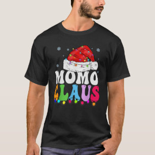 Momo Claus Funny Xmas Family Matching Grandma Chri T-Shirt
