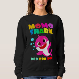 Momo Shark Mummy Kids Family Mother's Day Sweatshirt