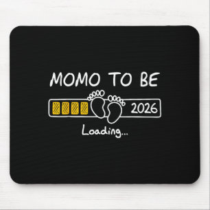 Momo To Be 2026 Loading Momo Est 2026 Mouse Mat