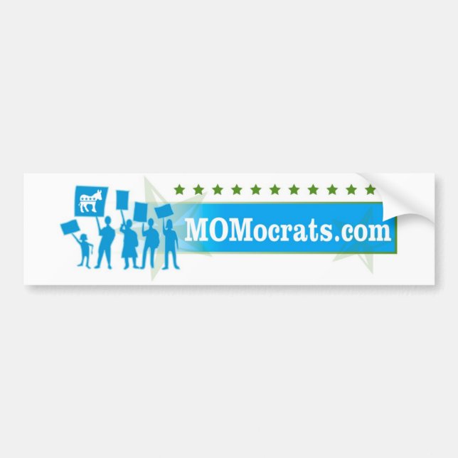 MOMocrats Bumper Sticker (Front)